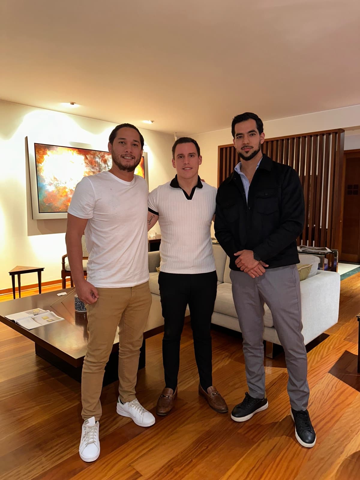 Carlos y Joel, de CE Realty, en la mentoría privada de Global CEO Net