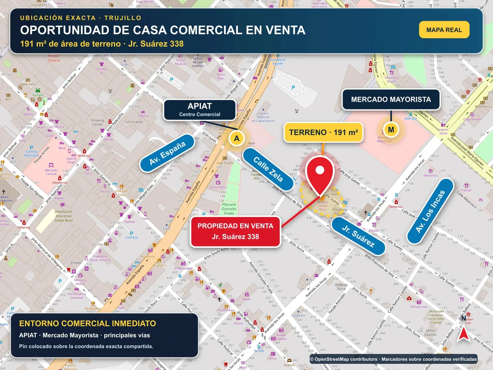 Casa Terreno Jr. Suarez — foto 3